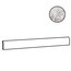 Sant Agostino Venistone CSABVEGY90 Battiscopa Grey Nat Плинтус 7,3x89 см, Италия, терраццо - фото 1