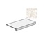 Sant Agostino Venistone CSAGVEIV12 Gradone Ivory Ступень 33x120 см, Италия, терраццо - фото 1