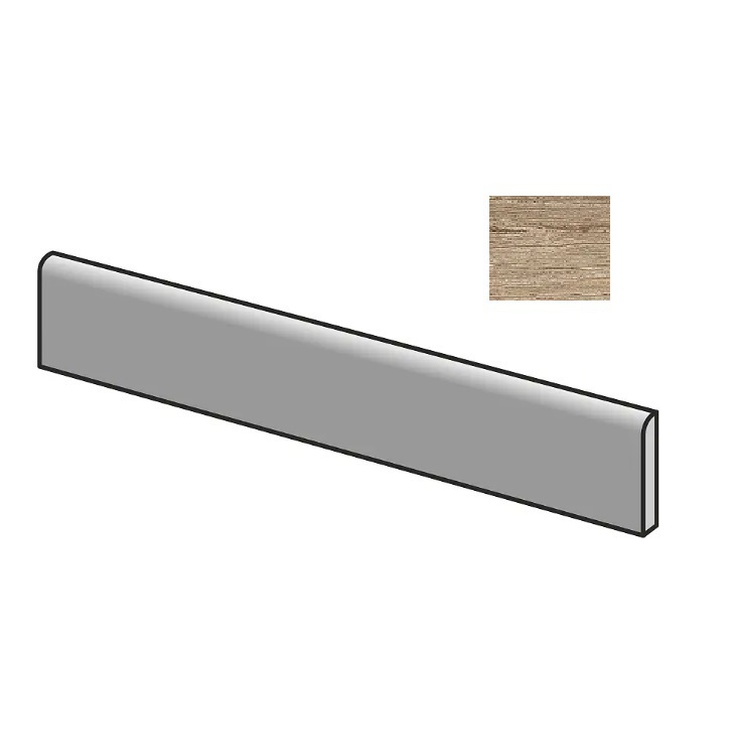 Sant Agostino Yorkwood CSABYOWA60 Battiscopa Walnut Плинтус 7,3x60 см, Италия, под дерево - фото 1 Sant Agostino Yorkwood CSABYOWA60 Battiscopa Walnut Плинтус 7,3x60 см, Италия, под дерево - фото 1