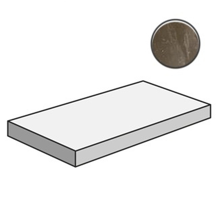 Sant Agostino Akoya CSAGAAOD12 Dx Ocean Ступень 33x120 см, Италия, под камень  - фото 1