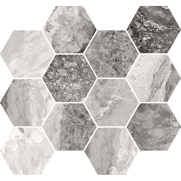 Sant Agostino Mystic CSAMCMDK34 Maxi Class Dark Kry Мозаика 30x34,5 см, Италия, под мозаику - фото 1