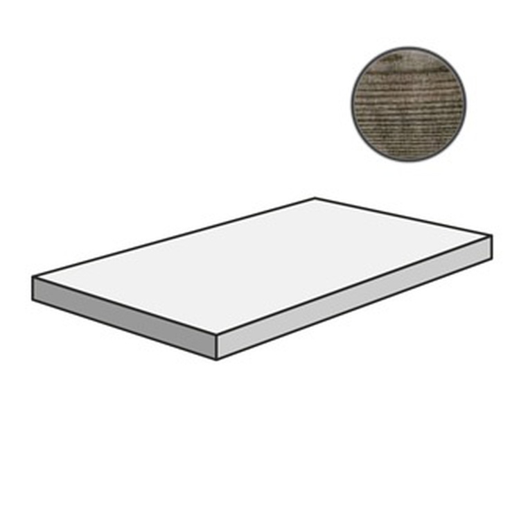 Sant Agostino Nature CSAGASAB12 Gradone Brown 120 Sx As Ступень 33x120 см, Италия, под дерево - фото 1 Sant Agostino Nature CSAGASAB12 Gradone Brown 120 Sx As Ступень 33x120 см, Италия, под дерево - фото 1