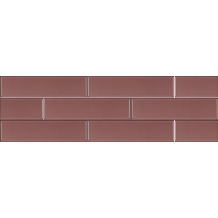Sant Agostino Newdot CSASBMA730 Solidbrick Mauve Настенная плитка 7,3x30 см, Италия - фото 1