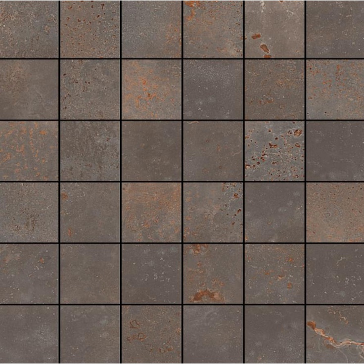 Sant Agostino Oxidart CSAMOXIR30 Mosaico Iron Мозаика 30x30 см, Италия - фото 1