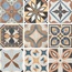 Sant Agostino Patchwork Colors CSAPCOMX20 микс из 9 видов Керамогранит 20x20 см, Италия, под камень  - фото 2