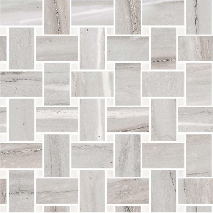 Sant Agostino Pure Marble CSARPASK30 Rete Palissandro Sky Kry Мозаика 30x30 см, Италия - фото 1