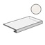 Sant Agostino Pure Marble CSAGADVH12 Gradone Ang 120 Dx Covelano White Ступень 33x120 см, Италия, под мрамор - фото 1