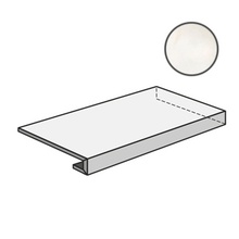 Sant Agostino Pure Marble CSAGADOH12 Gradone Ang 120 Dx Onice White Ступень 33x120 см, Италия, под мрамор - фото 1 - фото 1