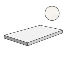 Sant Agostino Pure Marble CSAGASOH12 Gradone Ang 120 Sx Onice White Ступень 33x120 см, Италия, под мрамор - фото 1 - фото 1