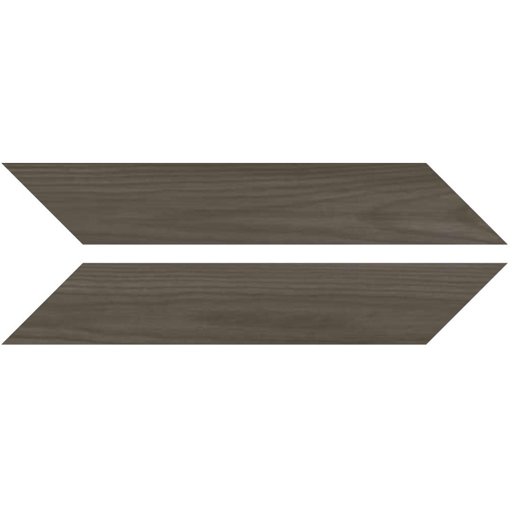 Sant Agostino Shadebox CSACHWDA45 Chevron Wood Dark Керамогранит 9,4x49 см, Италия - фото 1