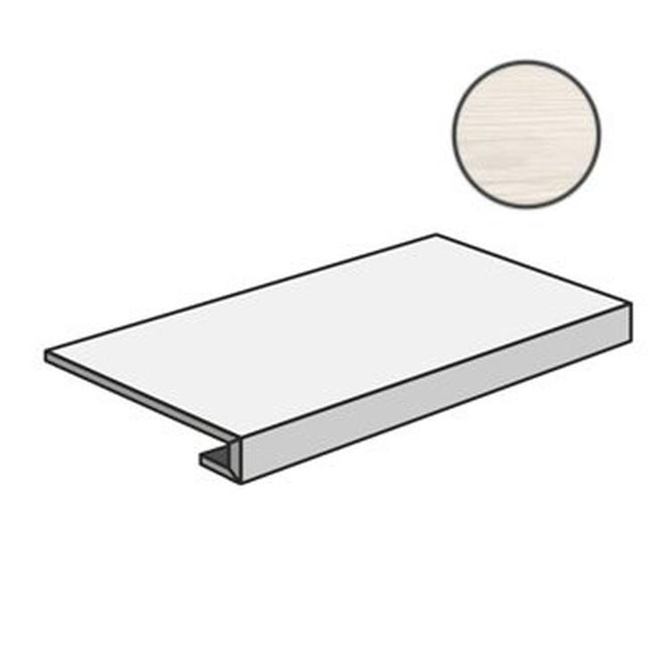 Sant Agostino Shadebox CSAGRSDL12 Gradone 120 Shadewood Light Ступень 33x120 см, Италия, под дерево - фото 1