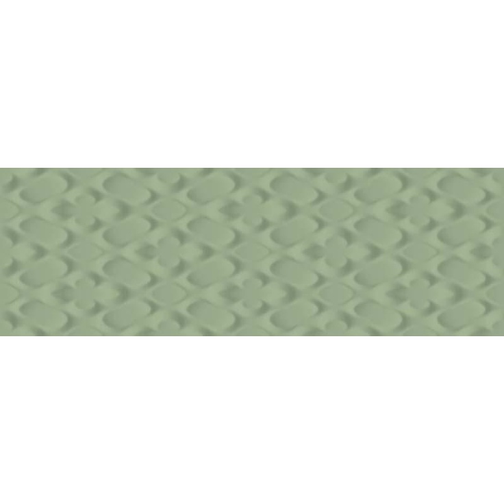 Sant Agostino Spring CSASP3DG01 Paper 3D-01 Green Декор 25x75 см, Италия - фото 1