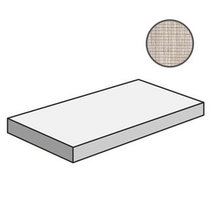 Sant Agostino Tailorart CSAGADTN60 Gradone Ang 60 Dx Sand Угловая ступень 33x60 см, Италия, под обои  - фото 1