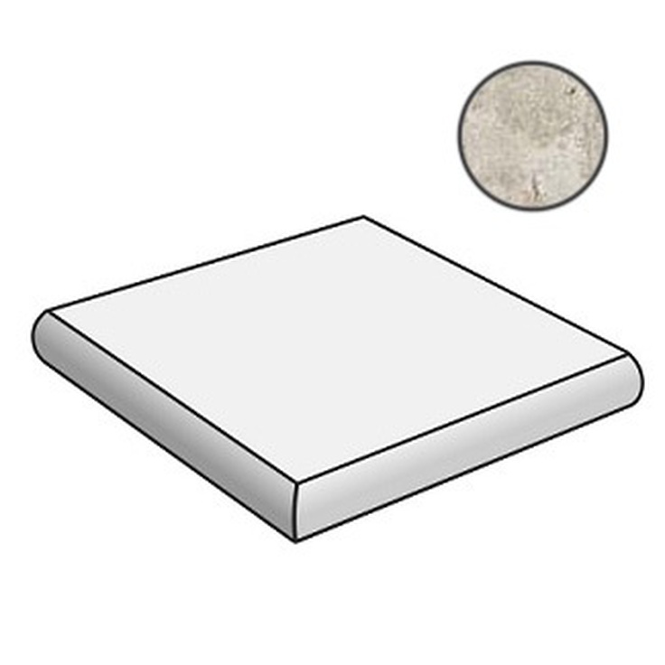 Sant Agostino Terre nuove CSATATLI02 Top Scala Ang Light Ступень 30x30 см, Италия, под камень  - фото 1