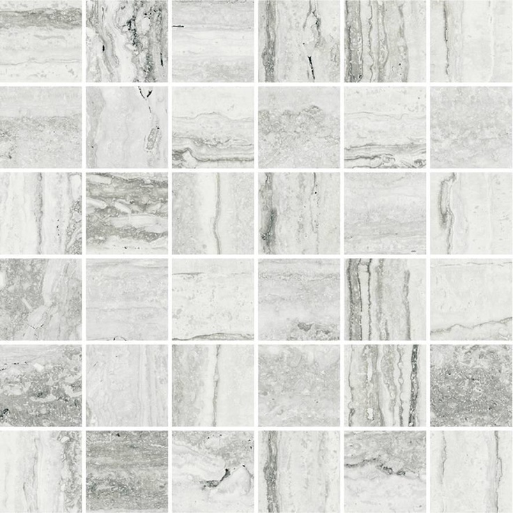 Sant Agostino Tipos CSAMOTWH30 Mosaico White Мозаика 30x30 см, Италия - фото 1