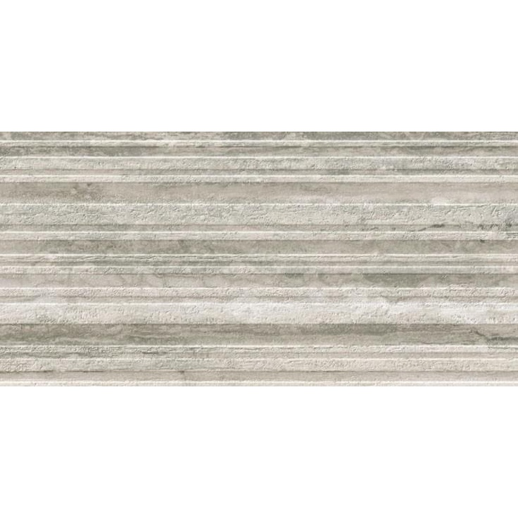 Sant Agostino Tipos CSATRISI30 Rigato Silver Декор 30x60 см, Италия - фото 1