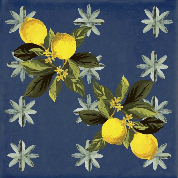 Sant Agostino Vita CSAGBMXL20 Giardino Blu mix luc Декор 20x20 см, Италия - фото 1