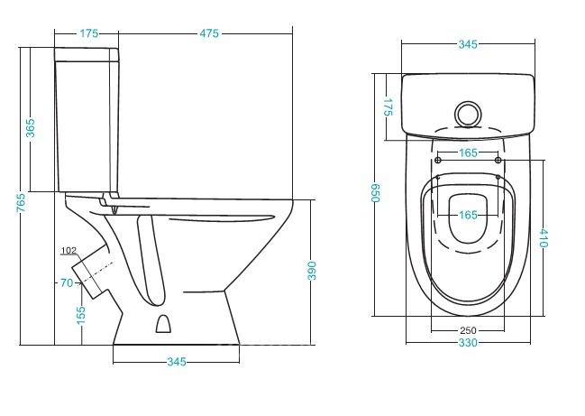 Santek Лига 1WH302197 унитаз компакт ?? купить в Москве. Цены, фото ...