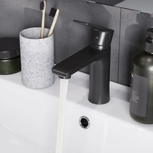 Santek Арма WH5A02007N001 Для раковины Чёрный матовый Смеситель для раковины, Россия - фото 1 - фото 3