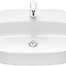 Santek Одри 1.WH50.1.710 Накладная 42x62 Раковина 42x62x13 см, Россия - фото 1 - фото 3