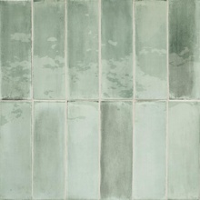 Sartoria Tbrick SATB0316G Eucalyptus Настенная плитка 5,2x16 см, Италия, под кирпич  - фото 1 - фото 2