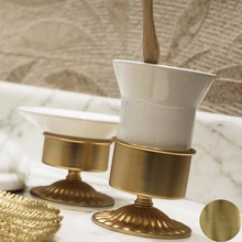 Sbordoni Sabina SA201BT Белый, бронза Стакан 8,3x8,3x14 см, Италия - фото 1 - фото 1