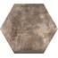Serenissima Cir Miami Esagona Light Brown Cl Керамогранит 24x27,7 см, Италия, под бетон  - фото 1