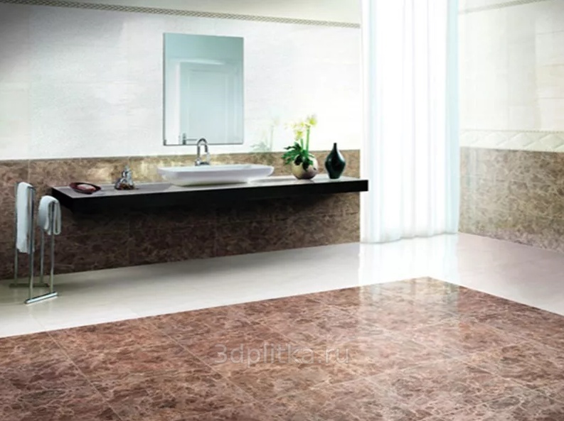 Serenissima Cir Temple 42x42, керамогранит, Италия, под камень  - фото интерьера 1