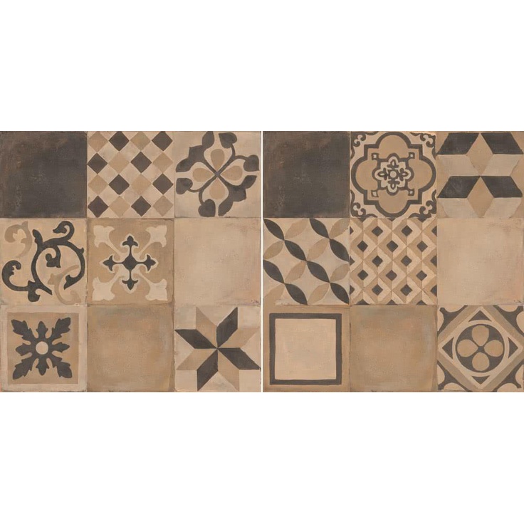 Settecento Gea 173052 Decoro Colori Caldi Mix Декор 47,8x47,8 см, Италия - фото 1