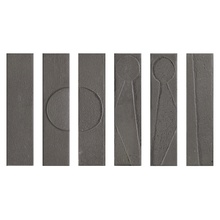 Settecento Koine 118625 Alphabet Lava Керамогранит 4,5x18,6 см, Италия - фото 1 - фото 1