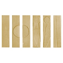 Settecento Koine 118622 Alphabet Ocra Керамогранит 4,5x18,6 см, Италия - фото 1 - фото 1