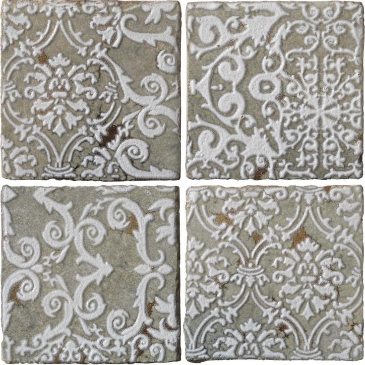 Settecento Proxi 13718 Colori Caldi Decoro Burattato Декор 10x10 см, Италия - фото 1