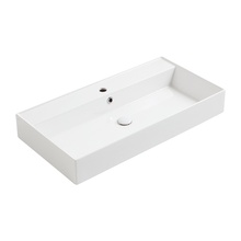 Simas Agile AG91 bi matt*1 Белый матовый 90 Раковина 46x91x13 см, Италия - фото 1 - фото 1