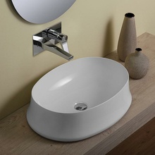 Simas Sharp SH04bi*0 Белая 60 Раковина 42x60x16 см, Италия - фото 1 - фото 2