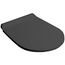 Simas Vignoni HE004 nero  matt/cr Черное матовое с микролифтом Крышка-сиденье 56x36,5x5 см, Италия - фото 1