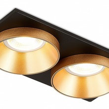 SIMPLE STORY 2068 2068-2DLBG Встраиваемый светильник 17,5x9,2 см - фото 1 - фото 2