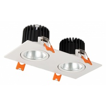 SIMPLE STORY 2076 2076-LED24DLW Встраиваемый светильник 18x9 см - фото 1 - фото 1