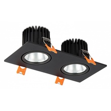 SIMPLE STORY 2077 2077-LED24DLB Встраиваемый светильник 18x9 см - фото 1 - фото 1
