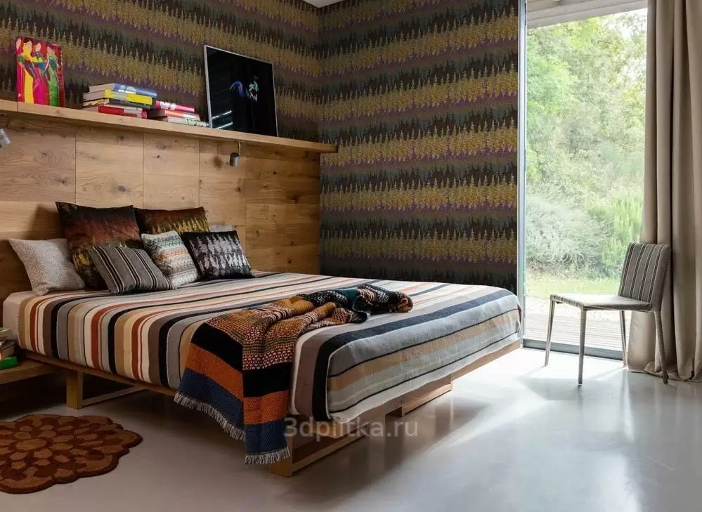 Missoni home обои в интерьере