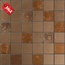 Skalini Goldy GLY-3B Золотисто Коричневая Мозаика 30,5x30,5 см, Италия, под мозаику - фото 1