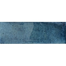 Smile Tile Jazz Azure Настенная плитка 7,5x22,5 см, Индия, под кирпич  - фото 1 - фото 1