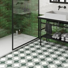 Smile Tile Эклектика 20x20 см, керамогранит, Индия, ничего, матовая - фото интерьера 1 - фото 1