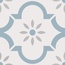 Smile Tile Эклектика Арабески голубой Керамогранит 20x20 см, Индия, ничего - фото 1