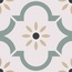Smile Tile Эклектика Арабески зеленый Керамогранит 20x20 см, Индия, ничего - фото 1