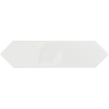 Smile Tile Picket Bianco Настенная плитка 7,5x30 см, Индия - фото 1 - фото 1