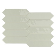 Smile Tile Picket Menta Настенная плитка 7,5x30 см, Индия - фото 1 - фото 3