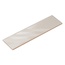 Smile Tile Rivera Milky White Настенная плитка 7,5x30 см, Индия, под кирпич  - фото 2