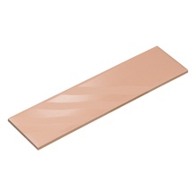 Smile Tile Rivera Soft Peach Настенная плитка 7,5x30 см, Индия, под кирпич  - фото 1 - фото 2