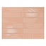 Smile Tile Rivera Soft Peach Настенная плитка 7,5x30 см, Индия, под кирпич  - фото 1