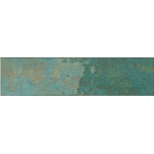Smile Tile Tropicana Turquoise Настенная плитка 7,5x30 см, Индия, под кирпич  - фото 1 - фото 1